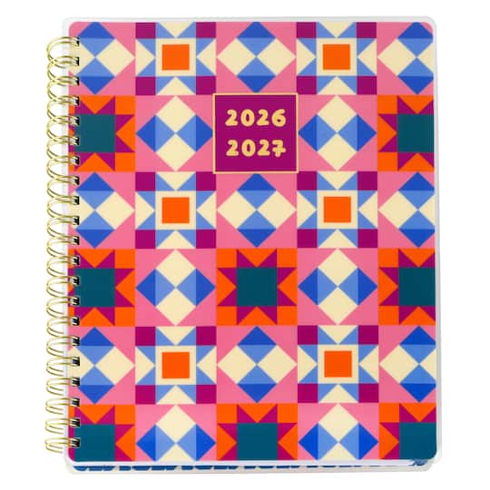 Back to School 9" x 11" 2026-2027 Wire Bound Planner by Recollections